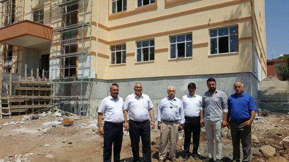 Osmaniye Milletvekili Doçent Dr.Suat ÖNAL Yapımı Devam Halk Eğitimi Merkezi Binamızı Ziyaret Etti.